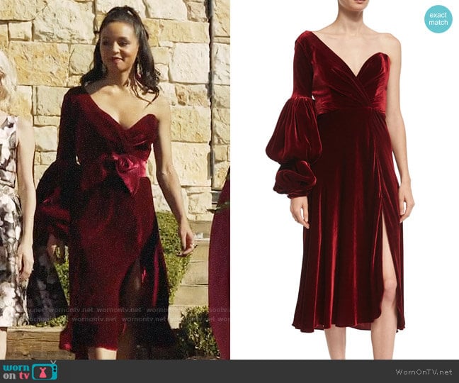 Johanna Ortiz Sabina Dress worn by Shaun (Carra Patterson) on The Arrangement