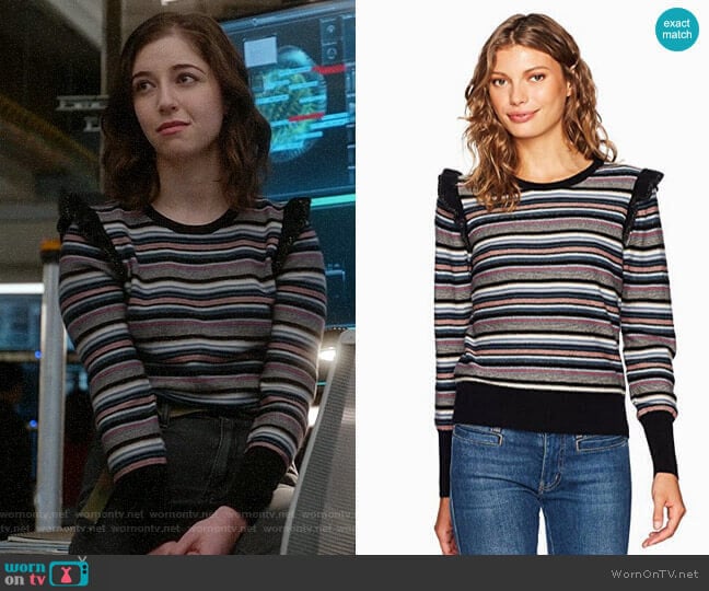 Joie Cais Sweater worn by Cable McCrory (Annabelle Attanasio) on Bull