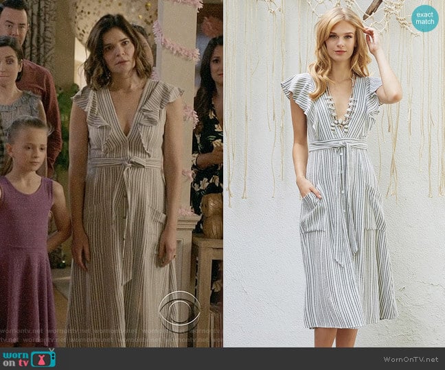 Lost + Wander Kika Dress worn by Heather Hughes (Betsy Brandt) on Life in Pieces