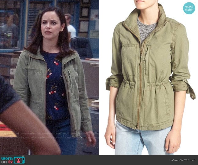 Madewell Fleet Jacket worn by Amy Santiago (Melissa Fumero) on Brooklyn Nine-Nine