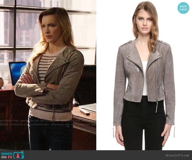 Soia & Kyo Karla Jacket worn by Laurel Lance (Katie Cassidy) on Arrow