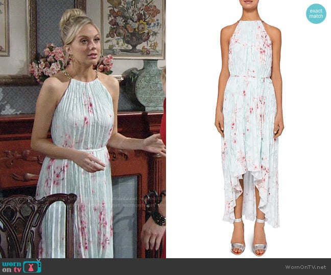 Ted Baker Aureila Dress worn by Abby Newman (Melissa Ordway) on The Young and the Restless