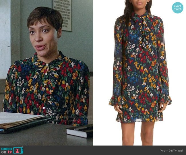 Tory Burch Livia Dress worn by Lucca Quinn (Cush Jumbo) on The Good Fight