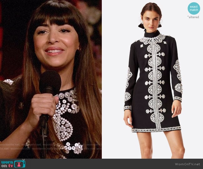 Tory Burch Sylvia Dress worn by Cece Parekh (Hannah Simone) on New Girl