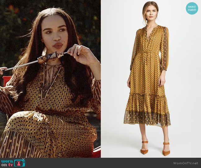 Ulla Johnson Clementine Dress worn by Erica Dundee (Cleopatra Coleman) on Last Man On Earth