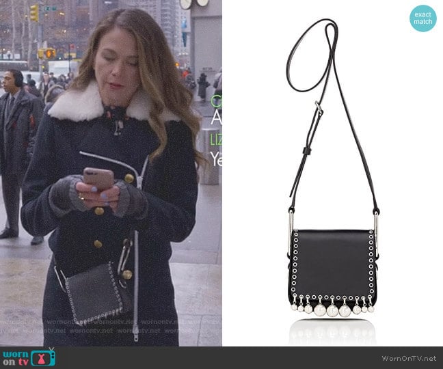 'Moona' Shoulder Bag by Isabel Marant worn by Liza Miller (Sutton Foster) on Younger