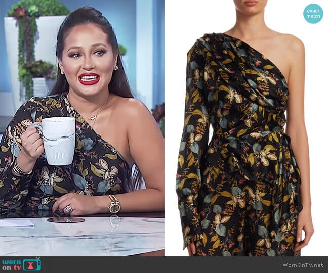 Ava Floral Top by Nicholas worn by Adrienne Houghton on The Real