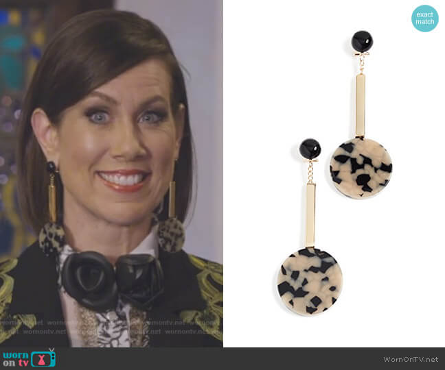 Jo Earrings by Rachel Comey worn by Diana Trout (Miriam Shor) on Younger