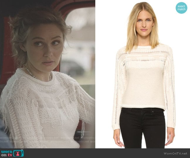 'Jessica' Sweater by Ramy Brook worn by Scarlett O'Connor (Clare Bowen) on Nashville