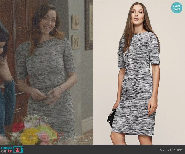 'Harry' Dress by Reiss worn by Abigail Pershing (Sarah Power) on Good Witch