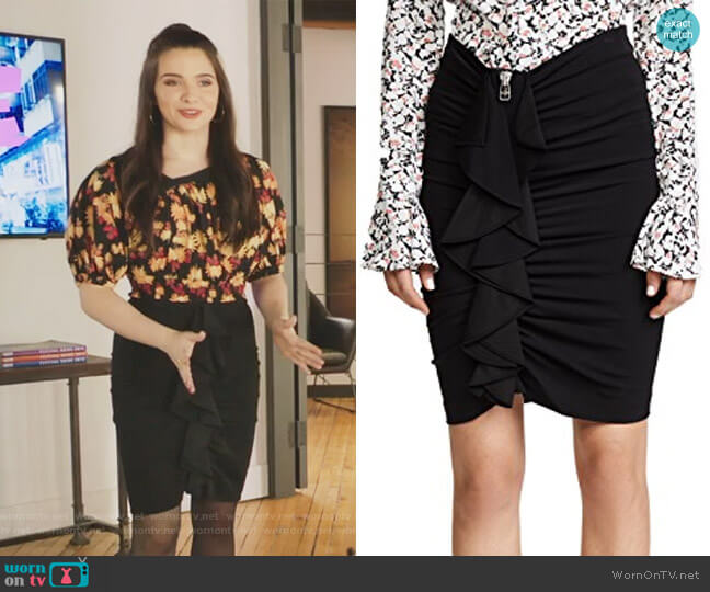 Lura Skirt by Veronica Beard worn by Jane Sloan (Katie Stevens) on The Bold Type