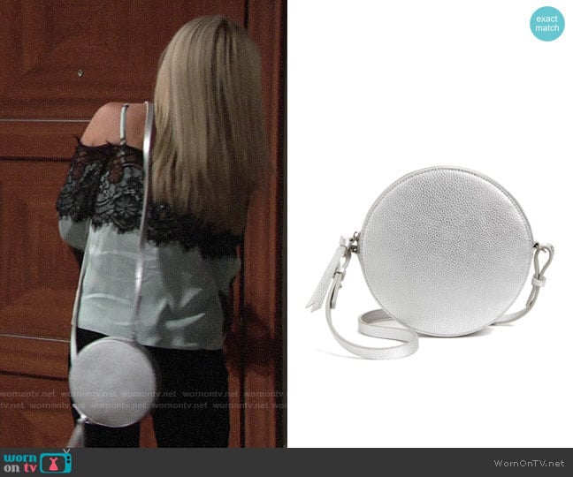 Chelsea28 Cassie Faux Leather Crossbody Bag worn by Sharon Newman (Sharon Case) on The Young and the Restless