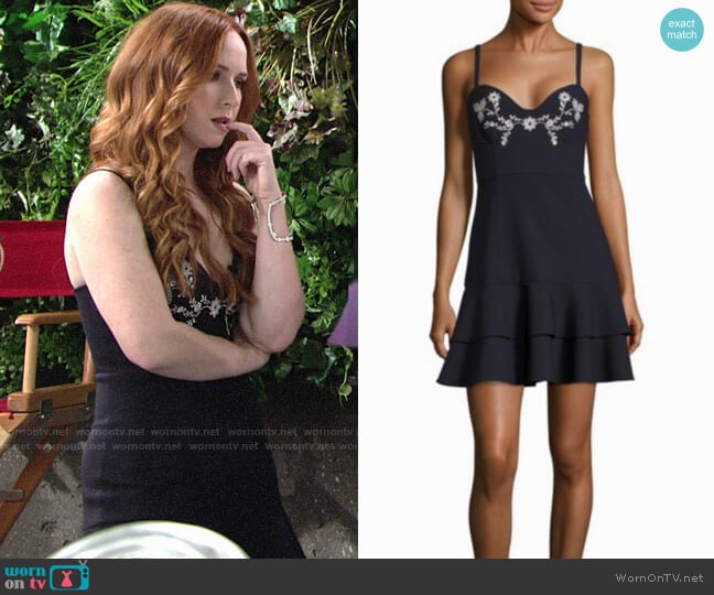 Cinq a Sept Dara Dress worn by Mariah Copeland (Camryn Grimes) on The Young and the Restless