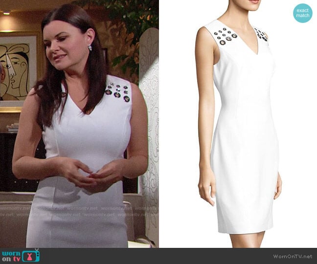 Elie Tahari Monica Dress worn by Katie Logan (Heather Tom) on The Bold and the Beautiful