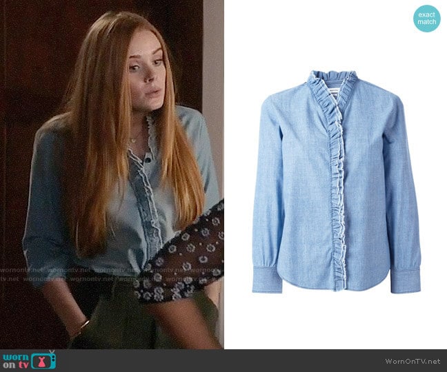 Etoile Isabel Marant Awendy Top worn by Eliza (Abigail Cowen) on The Fosters