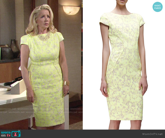 WornOnTV: Nikki’s yellow floral dress on The Young and the Restless ...