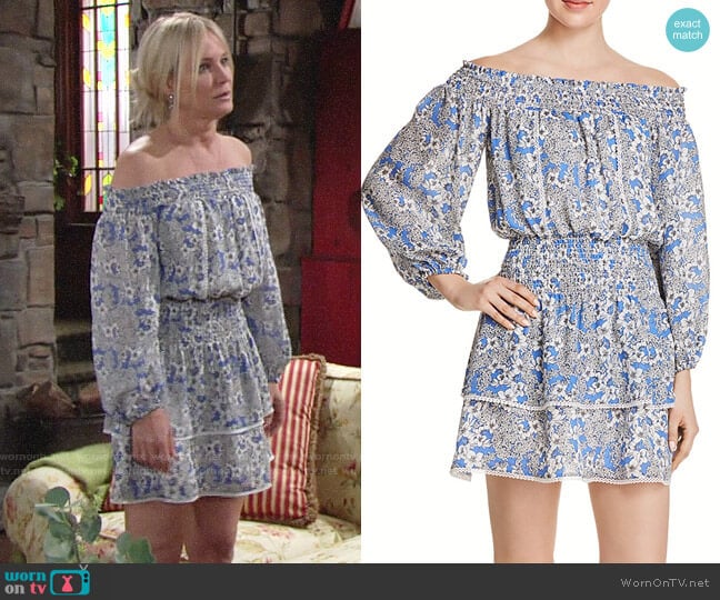 Parker Kara Dress worn by Sharon Newman (Sharon Case) on The Young and the Restless