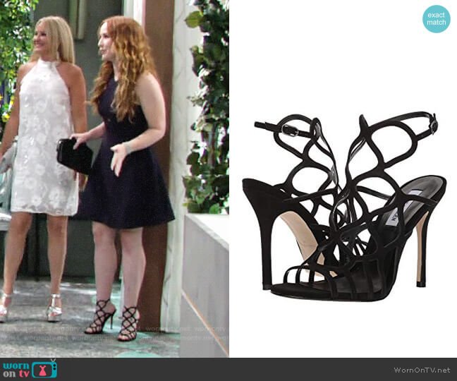 Steve Madden Teagen Sandals worn by Mariah Copeland (Camryn Grimes) on The Young & the Restless