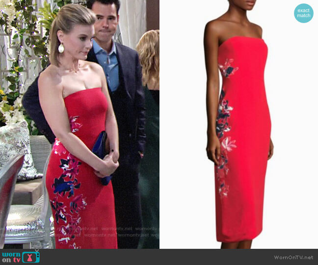 Tanya Taylor Meredith Dress worn by Phyllis Newman (Gina Tognoni) on The Young and the Restless