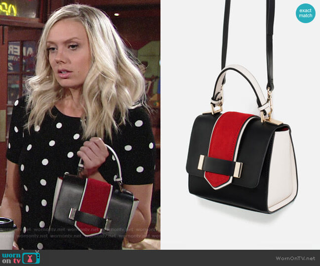 WornOnTV: Abby’s polka dot dress on The Young and the Restless ...