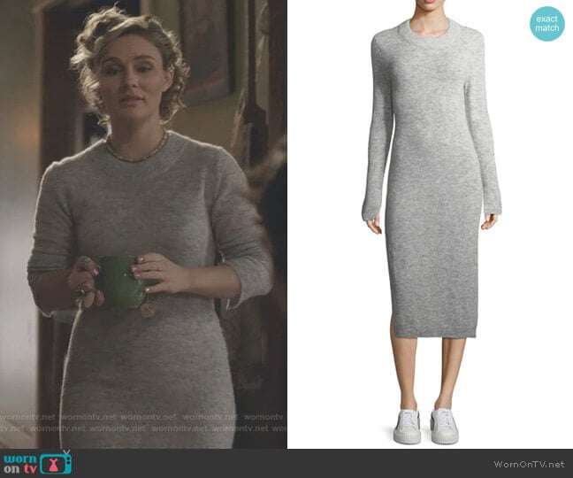 Monroe Fitted Midi Sweaterdress by Elizabeth & James worn by Scarlett O'Connor (Clare Bowen) on Nashville