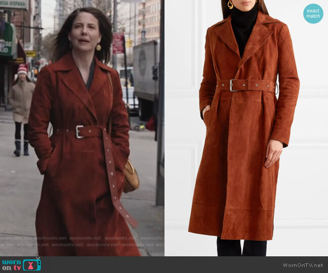 WornOnTV: Verena Baptist’s brown suede coat on Dietland | Clothes and ...