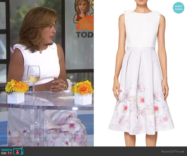 Gilith Chelsea Dress by Ted Baker worn by Hoda Kotb on Today