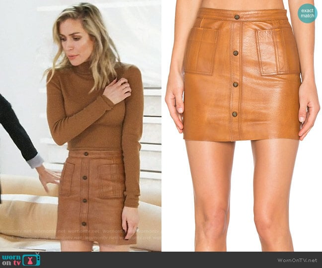 Aje Shrimpton Skirt worn by Kristin Cavallari on Very Cavallari