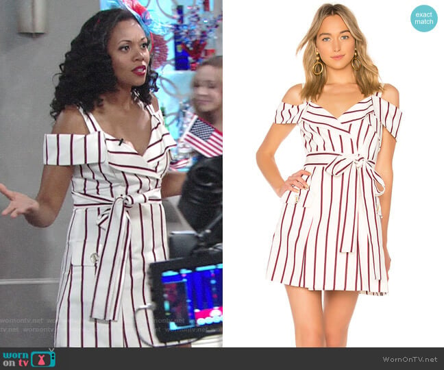 Alexis Edrea Dress worn by Hilary Curtis (Mishael Morgan) on The Young and the Restless