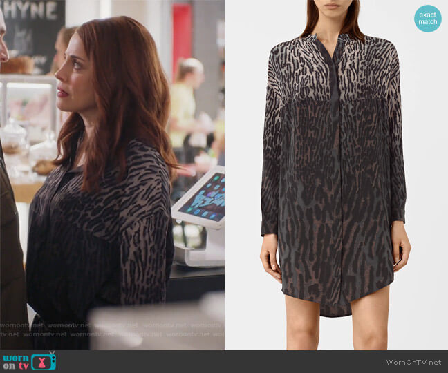 Wornontv Jos Black Leopard Print Mini Dress On Girlfriends Guide To Divorce Alanna Ubach