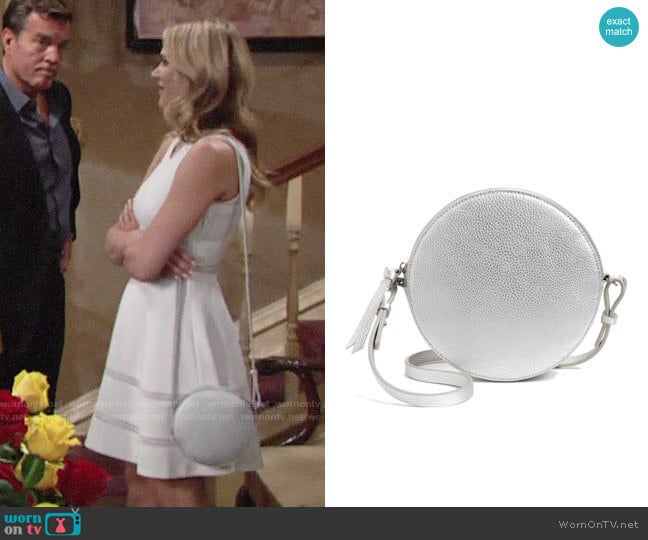 Chelsea28 Cassie Faux Leather Crossbody Bag worn by Summer Newman (Hunter King) on The Young and the Restless