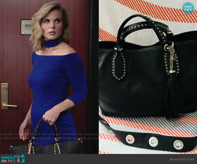 MICHAEL Michael Kors Brooklyn Tote worn by Phyllis Newman (Gina Tognoni) on The Young and the Restless