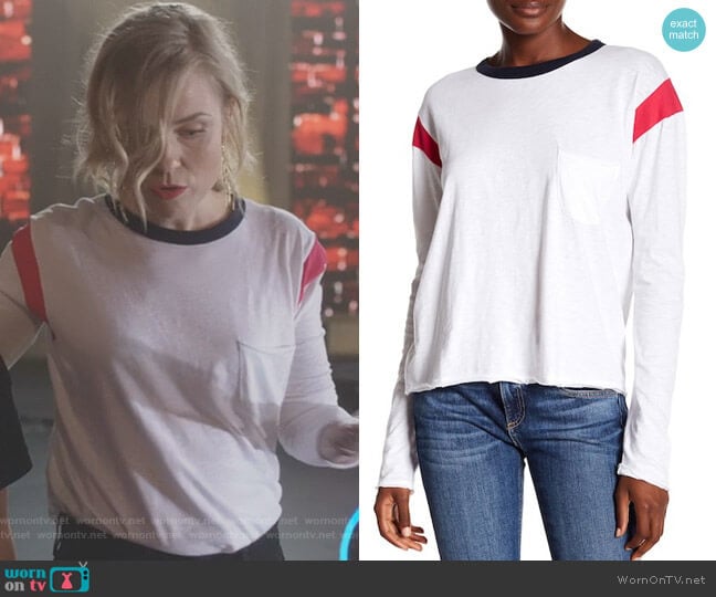 Percy Long Sleeve Tee by Rag & Bone worn by Ilse de Witt (Ilse DeLange) on Nashville