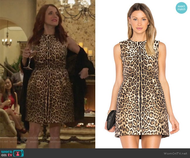 Sleeveless Dress by Red Valentino worn by Jo (Alanna Ubach) on Girlfriends Guide to Divorce