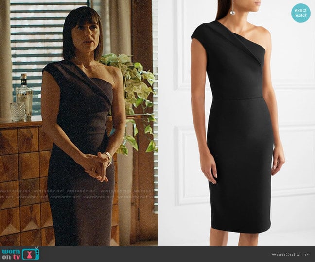 Roland Mouret Brattle Dress worn by Quinn King (Constance Zimmer) on UnReal