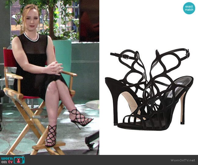 Steve Madden Teagen Sandals  worn by Mariah Copeland (Camryn Grimes) on The Young and the Restless