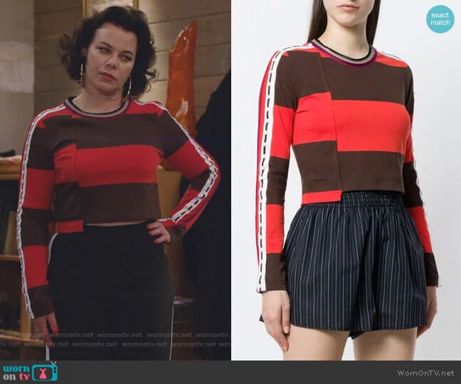 Cropped Top by 3.1 Phillip Lim worn by Maggie (Debi Mazar) on Younger