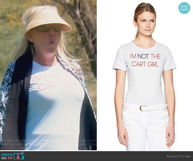 Graphic Cart Girl Tee by Adidas worn by Shannon Beador on The Real Housewives of Orange County