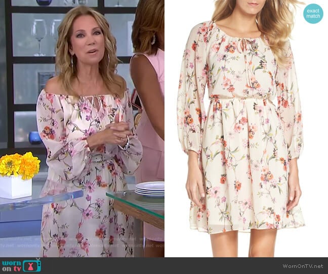 Bonita Dress by Adrianna Papell worn by Kathie Lee Gifford on Today