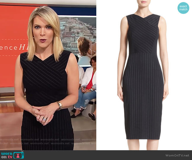 Pinstripe Stretch Dress by Jason Wu worn by Megyn Kelly on Today