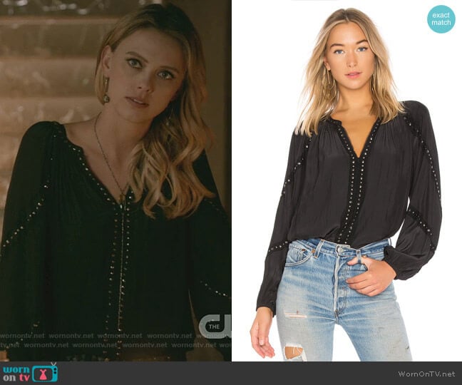 Gilda Blouse by Ramy Brook worn by Freya Mikaelson (Riley Voelkel) on The Originals