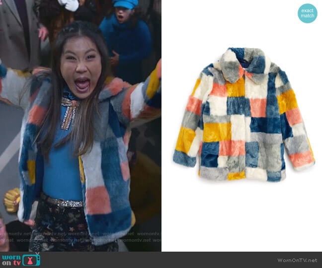 Abbie Jacket by Stella McCartney Kids worn by Dixie Sinclair (Irene Choi) on Insatiable