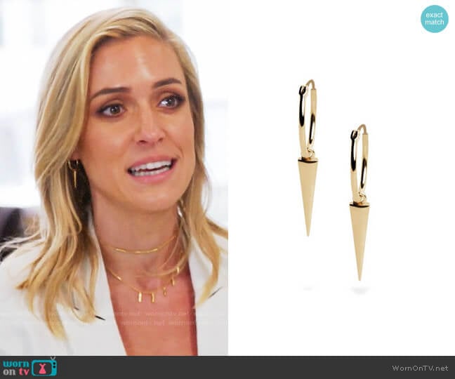 Uncommon James Sharp Shooter Earrings worn by Kristin Cavallari on Very Cavallari