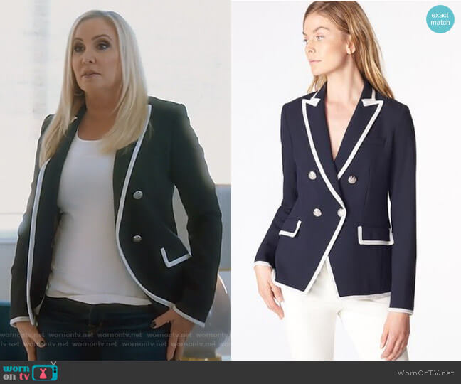 Veronica beard harriet hot sale cutaway blazer