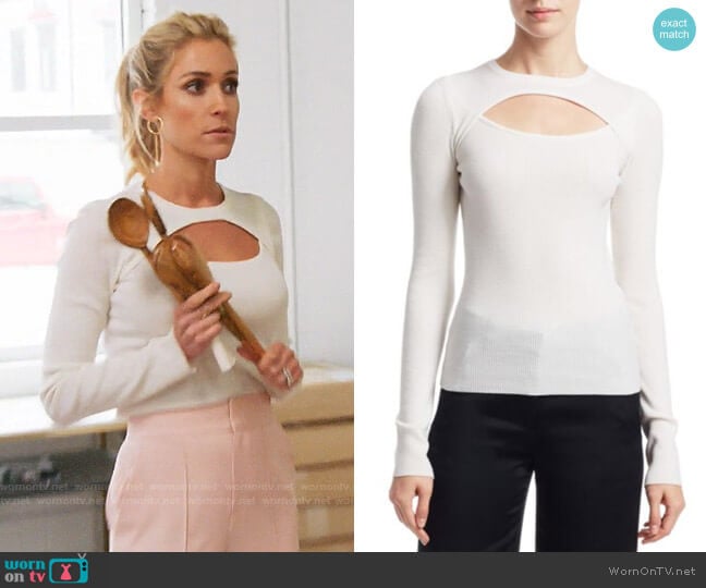 ALC Nell Sweater worn by Kristin Cavallari on Very Cavallari