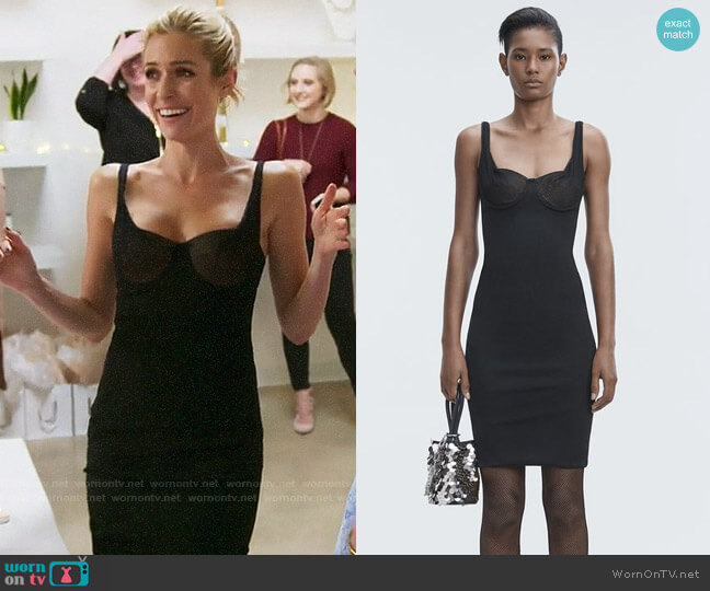 Alexander Wang Ruched Bodycon Dress worn by Kristin Cavallari on Very Cavallari