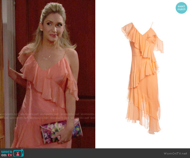 Alice + Olivia Olympia Dress worn by Bridget Forrester (Ashley Jones) on The Bold and the Beautiful