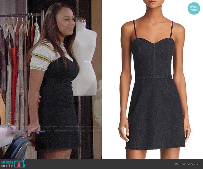 Bailey 44 Do Your Thing Dress worn by Emma Barber (Nia Sioux) on The Bold and the Beautiful