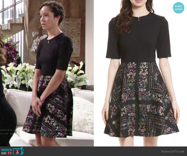 Ted Baker Mooris Dress worn by Mattie Ashby (Lexie Stevenson) on The Young and the Restless