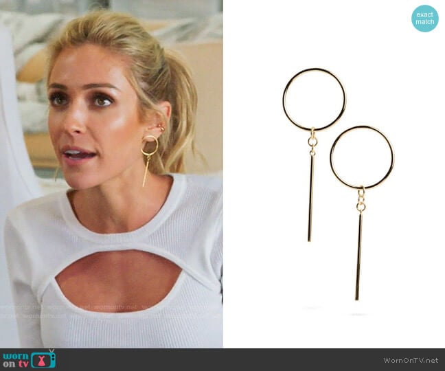 Uncommon James Rhapsody Earrings worn by Kristin Cavallari on Very Cavallari